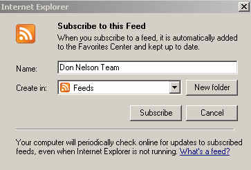 ie3 Click the "Subscribe" button.