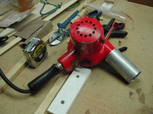This heat gun has come in handy many times...!
