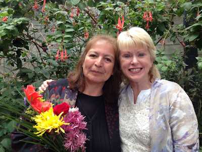 Leslie-and-her-teacher-Aury-with-flowers-sm